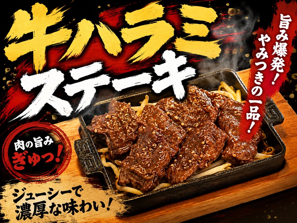 牛ハラミステーキ
